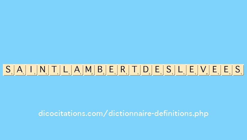 saint-lambert-des-levees