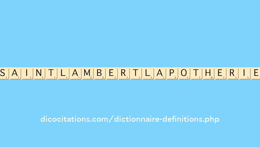 saint-lambert-la-potherie