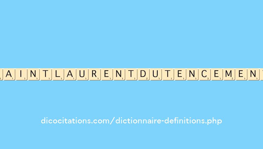 saint-laurent-du-tencement
