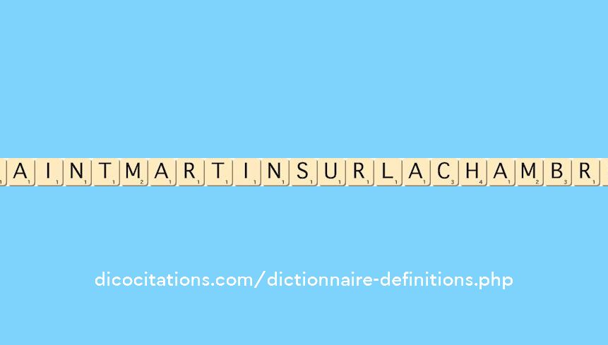 saint-martin-sur-la-chambre