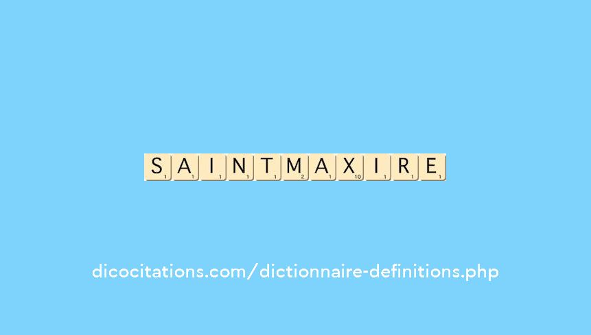saint-maxire
