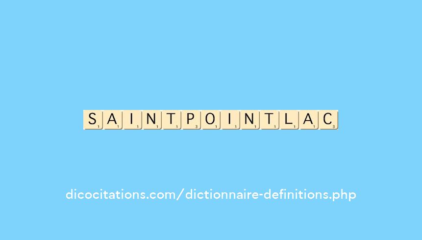 saint-point-lac