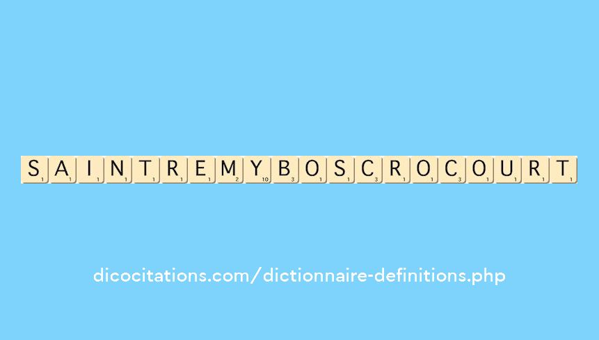 saint-remy-boscrocourt