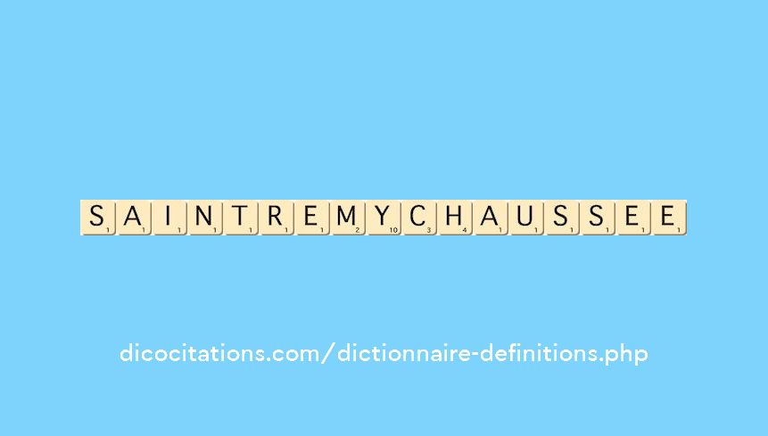 saint-remy-chaussee