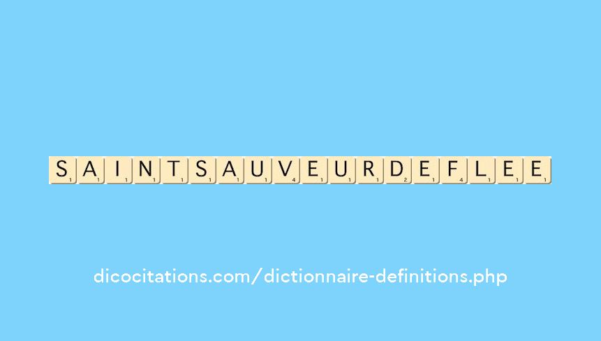 saint-sauveur-de-flee