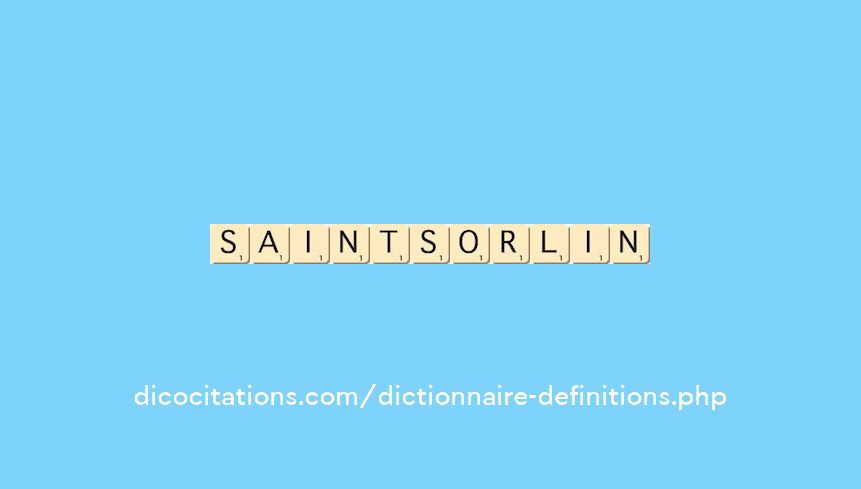saint-sorlin