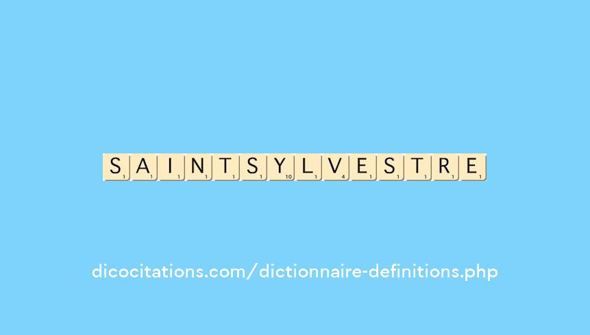 saint-sylvestre