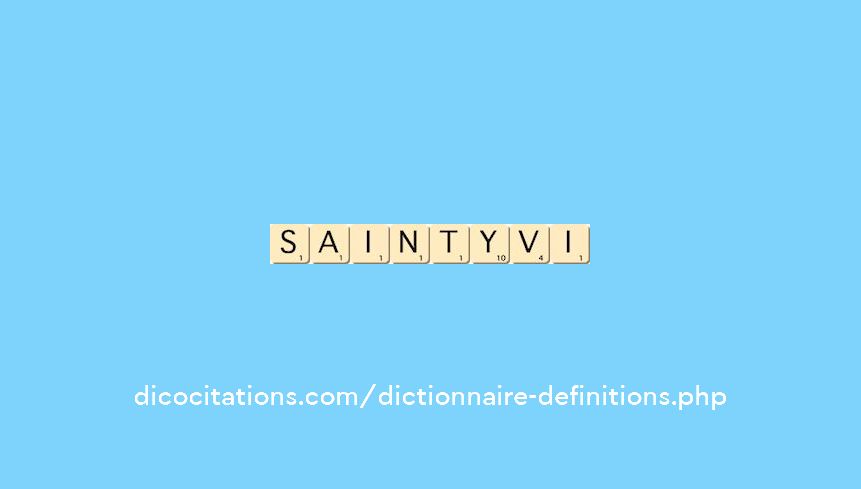 saint-yvi saint-yvi