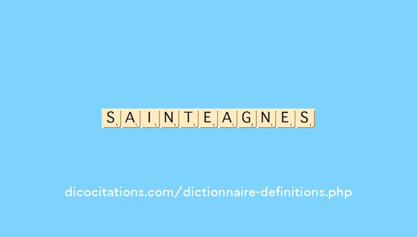 sainte-agnes