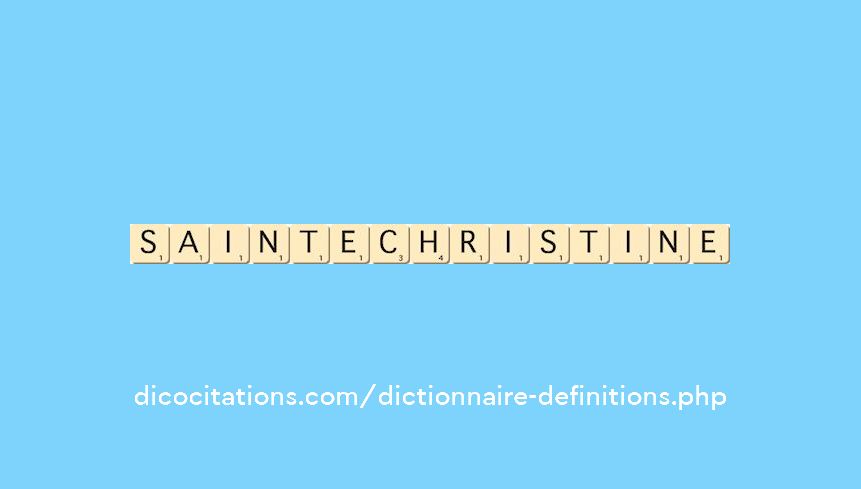 sainte-christine