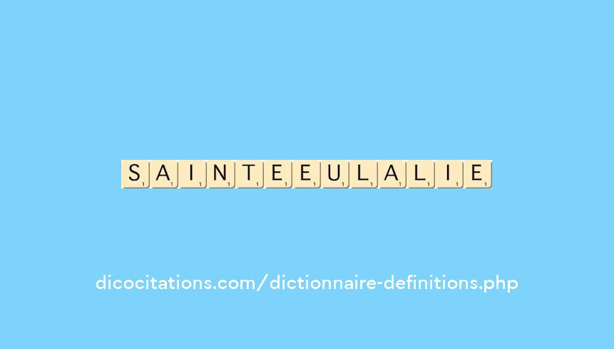 sainte-eulalie