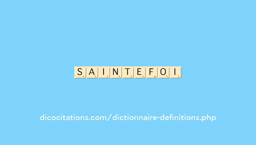 sainte-foi