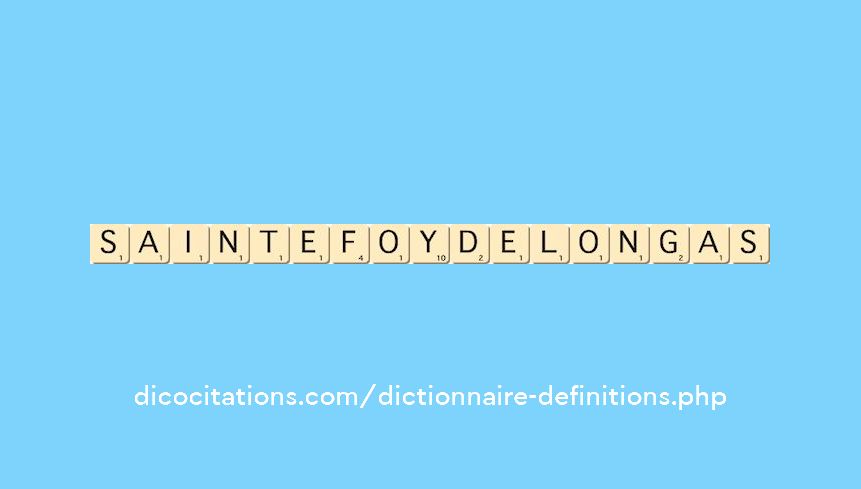 sainte-foy-de-longas