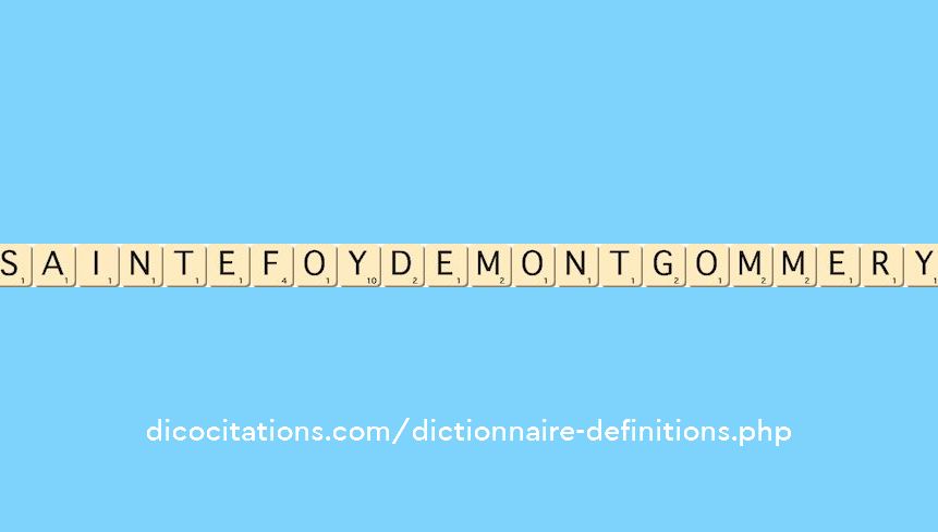 sainte-foy-de-montgommery