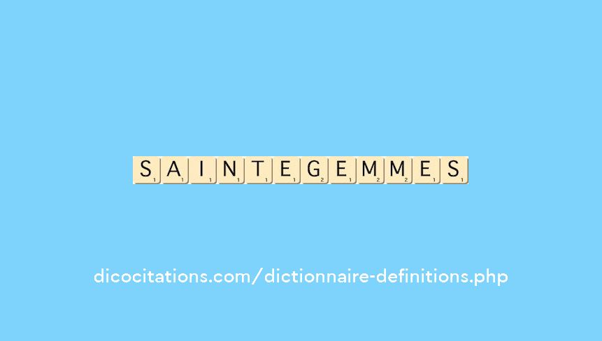 sainte-gemmes