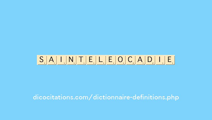 sainte-leocadie