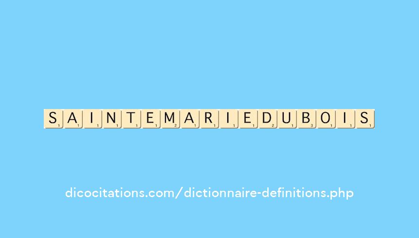 sainte-marie-du-bois