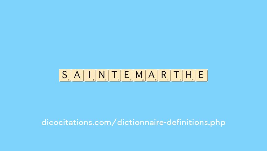 sainte-marthe