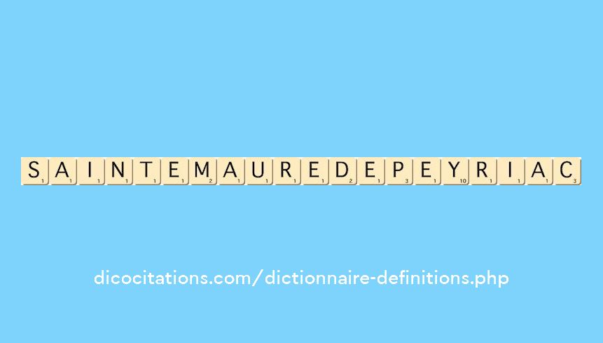 sainte-maure-de-peyriac