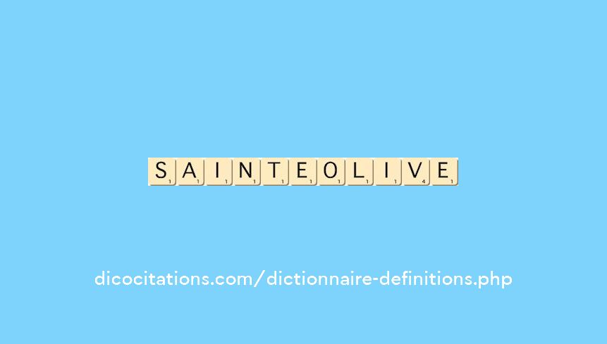 sainte-olive