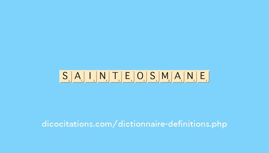 sainte-osmane