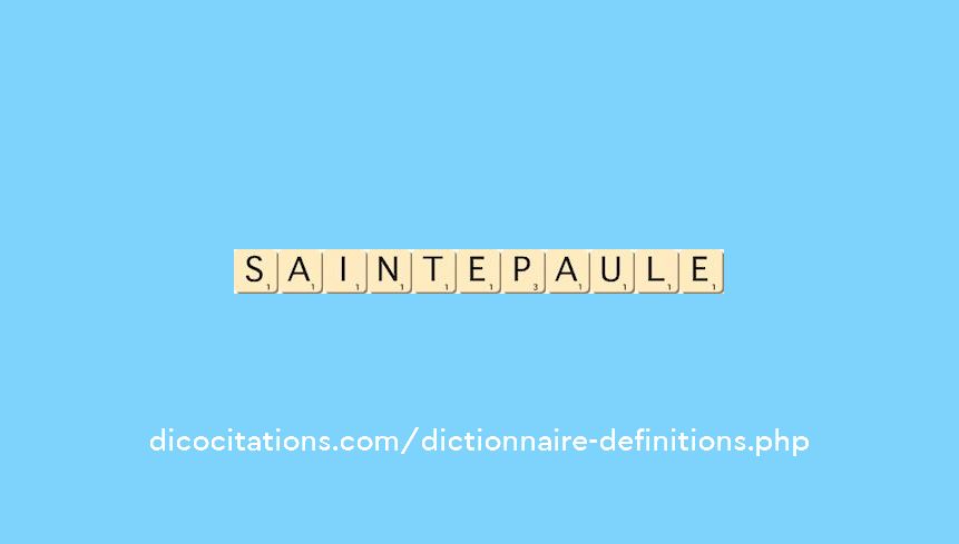 sainte-paule