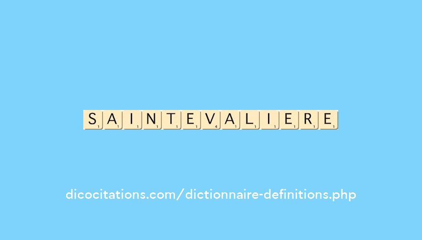 sainte-valiere