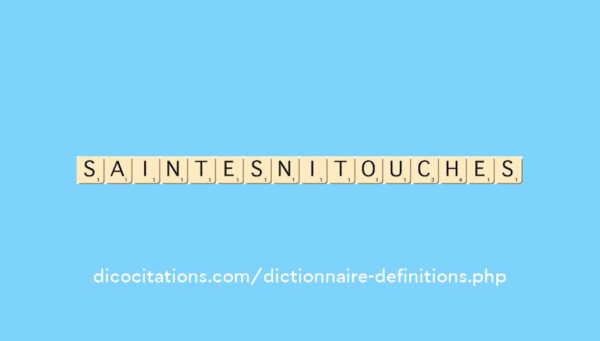 saintes-nitouches