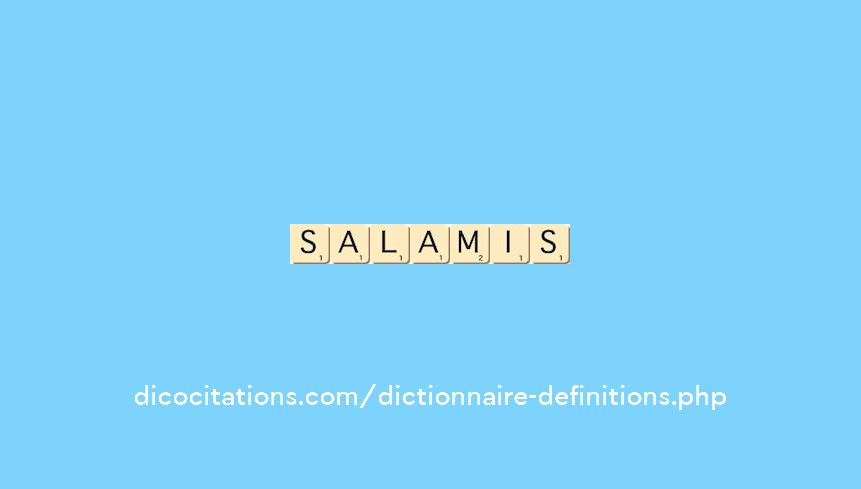 salamis salamis