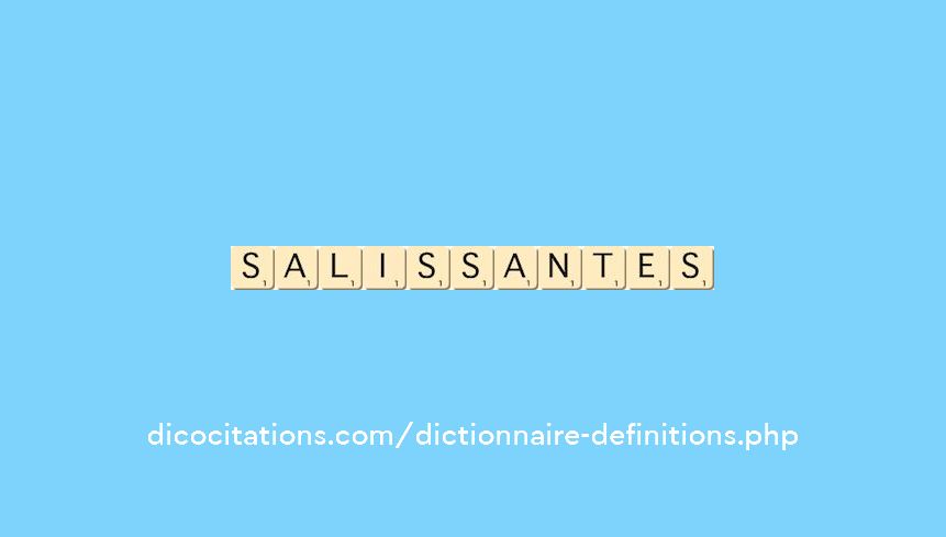 salissantes