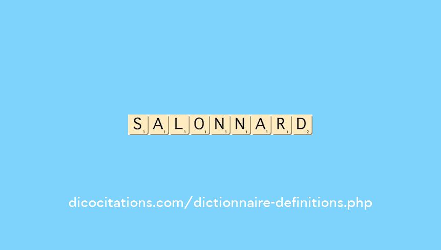 salonnard salonnard