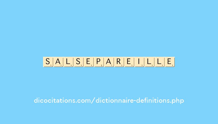salsepareille salsepareille