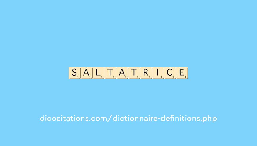 saltatrice