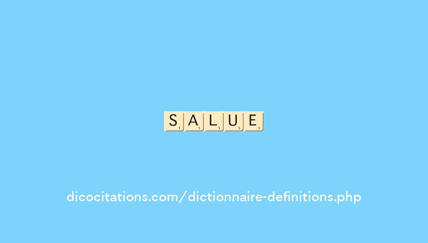 salue salue