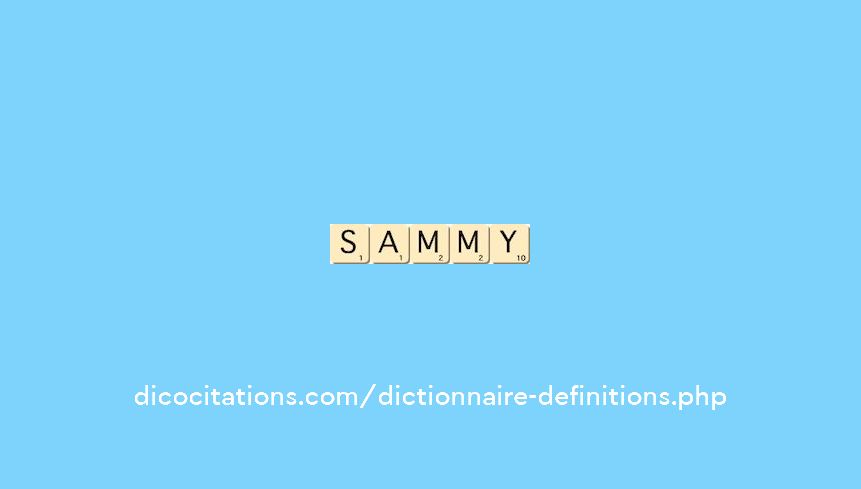 sammy sammy