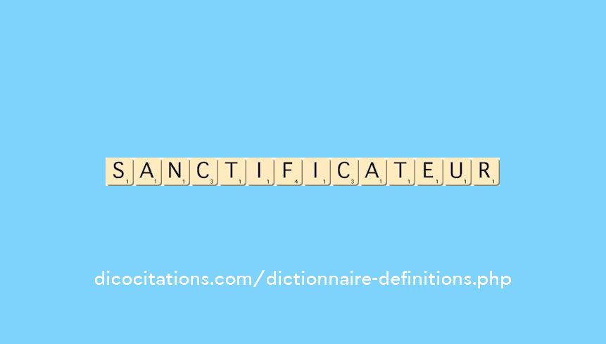 sanctificateur