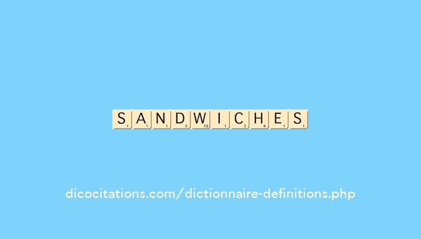 sandwiches sandwiches
