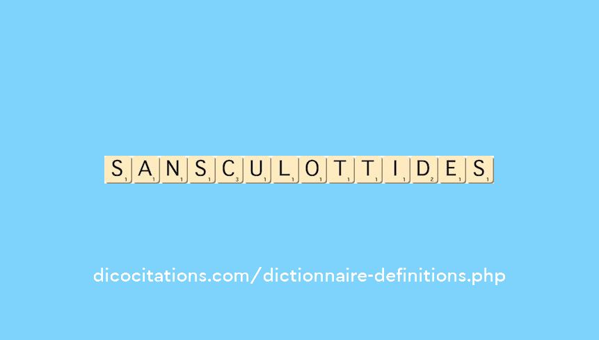 sans-culottides sans-culottides