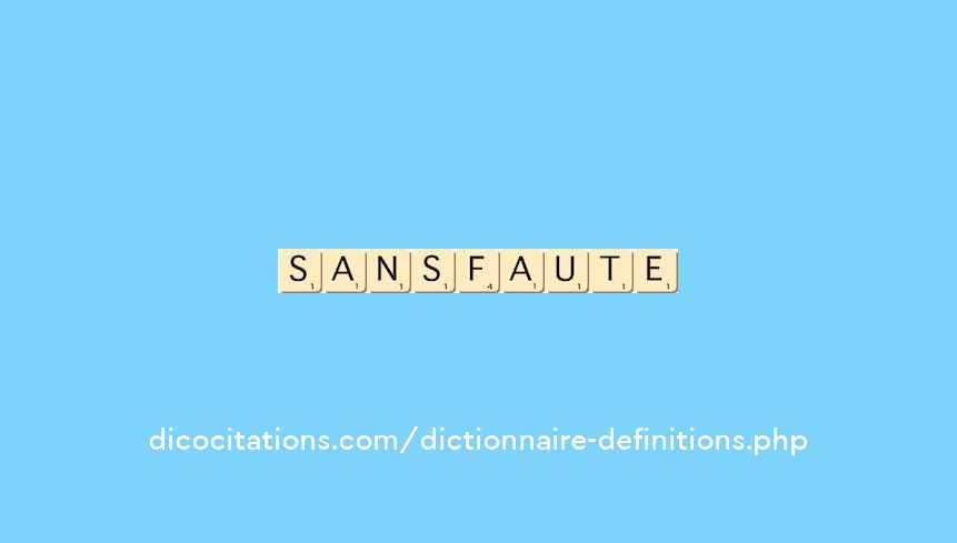sans-faute