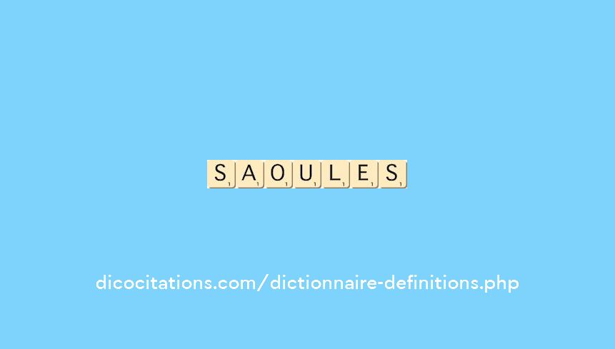 saoules