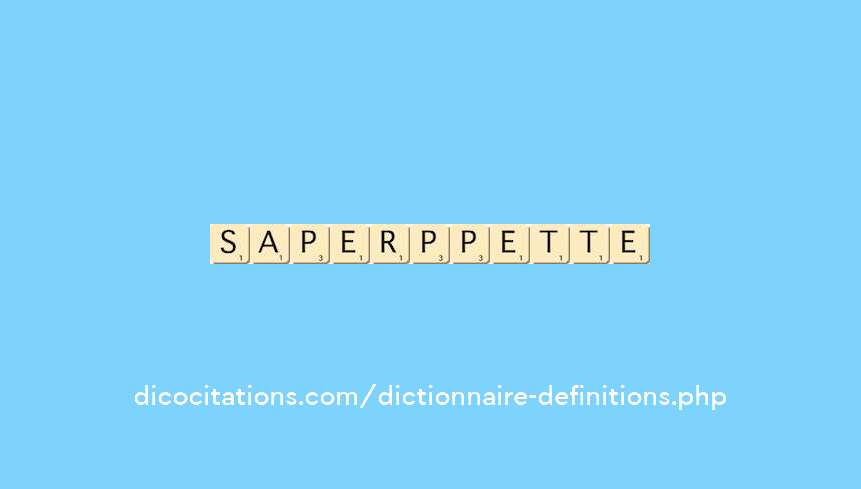 saperlipopette saperlipopette