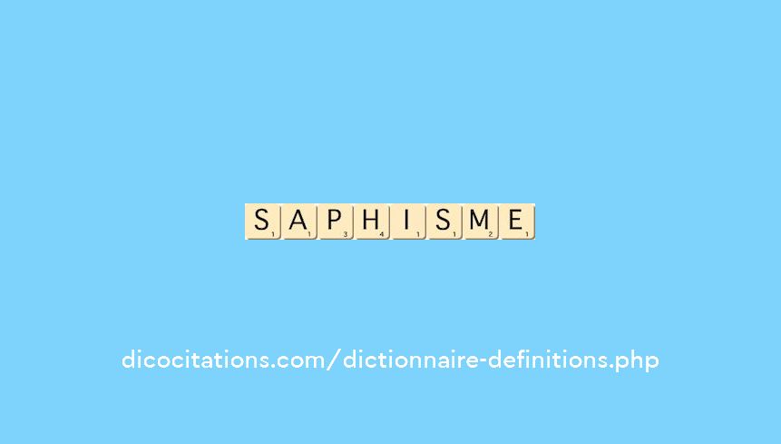 saphisme saphisme