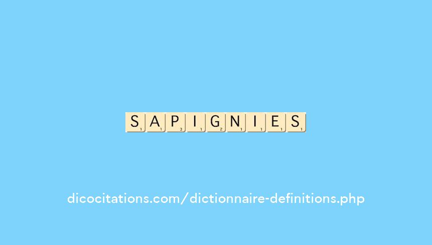 sapignies