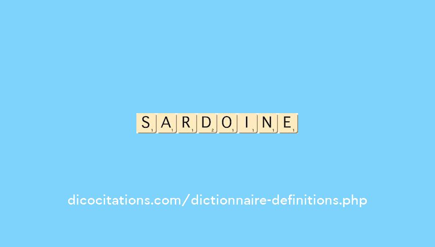 sardoine