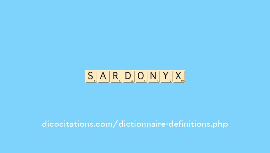 sardonyx