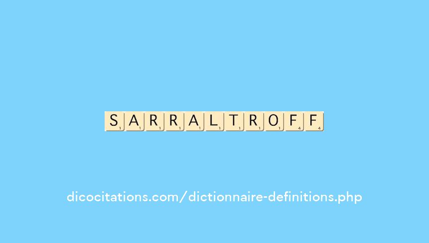 sarraltroff