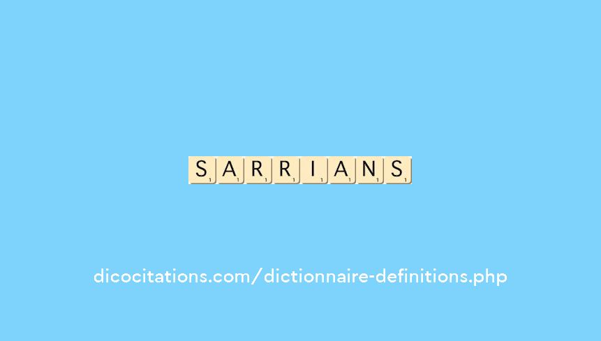sarrians