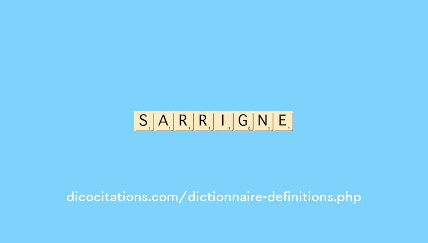 sarrigne