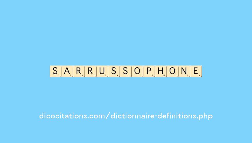 sarrussophone sarrussophone