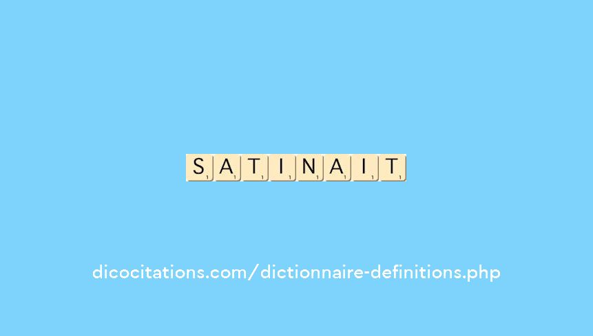 satinait